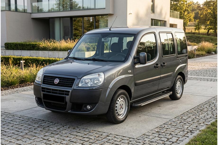 Fiat Doblo I 2005–2010 Sānu sliekšņi Bosphorus Grey (2 gab., alumīnijs) Image