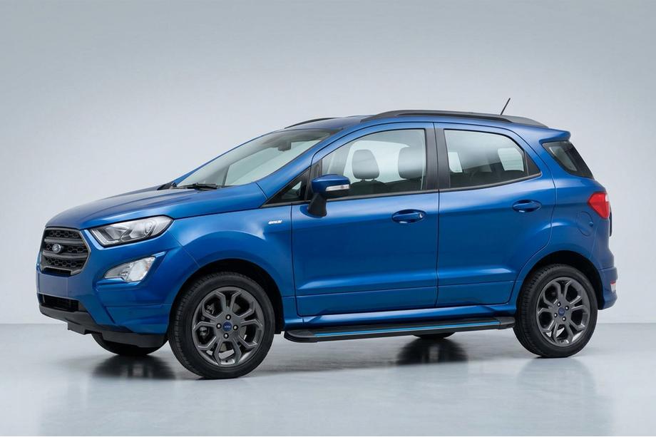 Ford Ecosport 2013–2022 Sānu sliekšņi Maya Blue (2 gab., alumīnijs) Foto 1