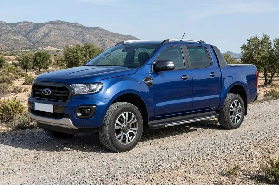 Ford Ranger 2011–2022 Sānu sliekšņi Bosphorus Grey (2 gab., alumīnijs) Image