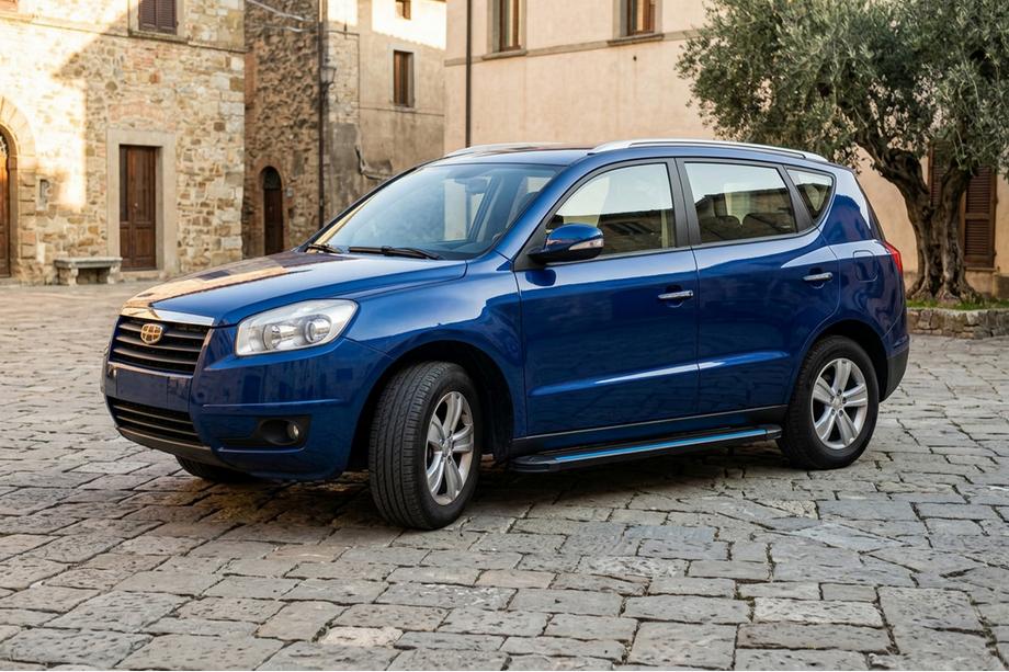 Geely Emgrand X7 2011– Sānu sliekšņi Maya Blue (2 gab., alumīnijs) Image