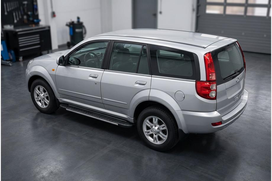 GreatWall Haval/Hover H3 2005–2013 Sānu sliekšņi Bosphorus Grey (2 gab., alumīnijs) Image
