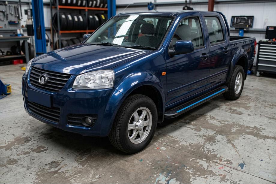GreatWall Wingle 5 2006– Sānu sliekšņi Maya Blue (2 gab., alumīnijs) Foto 1