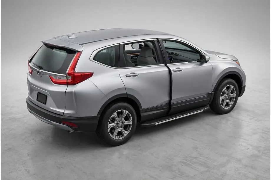Honda CRV 2017–2022 Sānu sliekšņi Bosphorus Grey (2 gab., alumīnijs) Image