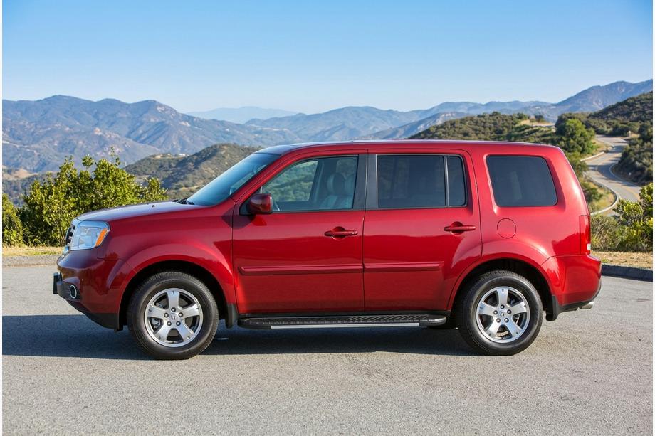Honda Pilot 2008–2015 Sānu sliekšņi Bosphorus Grey (2 gab., alumīnijs) Image