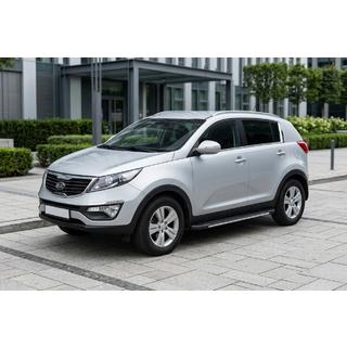 Sānu sliekšņi Bosphorus Grey (2 gab., alumīnijs) Kia Sportage 2010–2015 foto 1