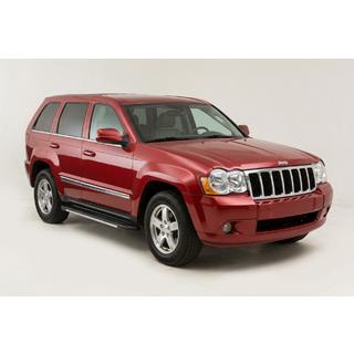 Sānu sliekšņi Bosphorus Grey (2 gab., alumīnijs) Jeep Grand Cherokee WK 2004–2010 foto 1