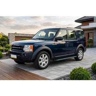 Sānu sliekšņi Maya Blue (2 gab., alumīnijs) Land Rover Discovery III 2004–2009 foto 1