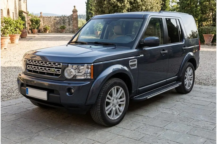 Land Rover Discovery IV 2009–2017 Sānu sliekšņi Bosphorus Grey (2 gab., alumīnijs) Image