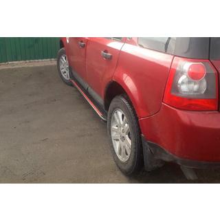 Sānu pakāpieni Maya Red (2 gab., alumīnijs) Land Rover Freelander II 2006–2014 foto 3