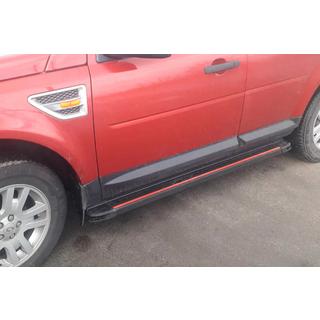 Sānu pakāpieni Maya Red (2 gab., alumīnijs) Land Rover Freelander II 2006–2014 foto 1
