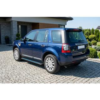 Sānu sliekšņi Maya Blue (2 gab., alumīnijs) Land Rover Freelander II 2006–2014 foto 1