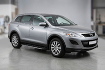 Mazda CX-9 2007–2016 Sānu sliekšņi Bosphorus Grey (2 gab., alumīnijs) foto 1