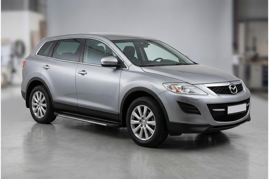 Mazda CX-9 2007–2016 Sānu sliekšņi Bosphorus Grey (2 gab., alumīnijs) Image