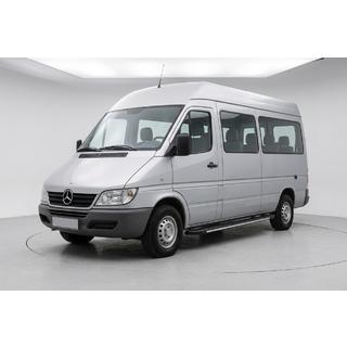 Sānu sliekšņi Bosphorus Grey (2 gab., alumīnijs) Mercedes Sprinter W901/902/903/904/905 1995–2006 foto 1