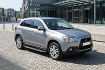 Mitsubishi ASX 2010–2023 Sānu sliekšņi Bosphorus Grey (2 gab., alumīnijs) foto 1