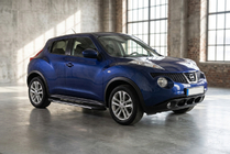 Nissan Juke 2010–2019 Sānu sliekšņi Bosphorus Grey (2 gab., alumīnijs) foto 1