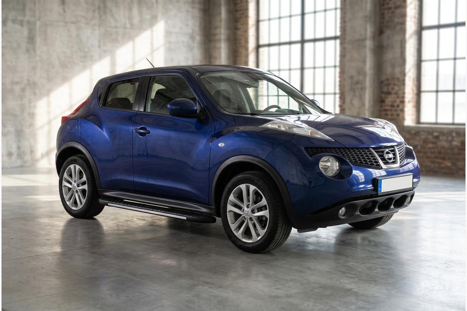 Nissan Juke 2010–2019 Sānu sliekšņi Bosphorus Grey (2 gab., alumīnijs) Image