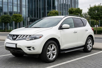 Nissan Murano 2008–2014 Sānu sliekšņi Bosphorus Grey (2 gab., alumīnijs) foto 1