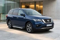 Nissan Pathfinder R52 2012–2021 Sānu sliekšņi Maya V2 (2 gab., alumīnijs) foto 1
