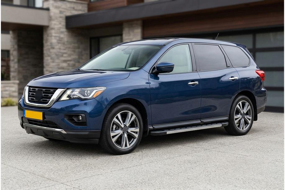 Nissan Pathfinder R52 2012–2021 Sānu pakāpieni Duru (2 gab., alumīnijs) Image