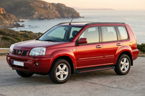 Nissan X-trail T30 2002–2007 Sānu pakāpieni Maya Red (2 gab., alumīnijs) foto 1