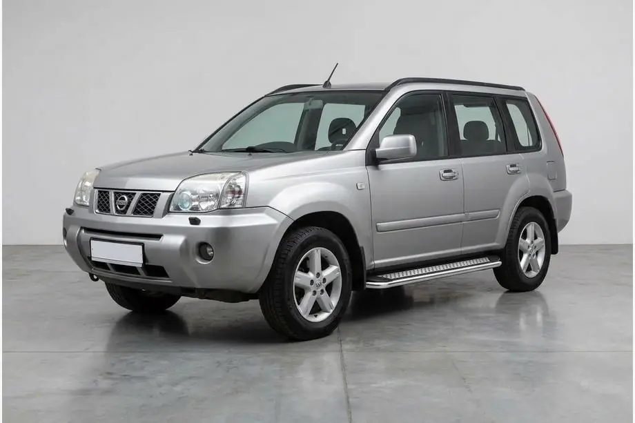 Nissan X-trail T30 2002–2007 Sānu sliekšņi Maydos V2 (2 gab., alumīnijs) Image