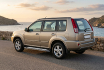 Nissan X-trail T30 2002–2007 Sānu pakāpieni Rainbow (2 gab., alumīnijs) foto 1