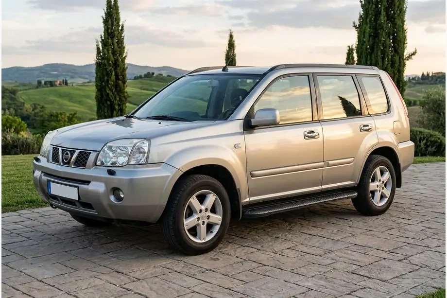 Nissan X-trail T30 2002–2007 Sānu pakāpieni Bosphorus Black (2 gab., alumīnijs) Image