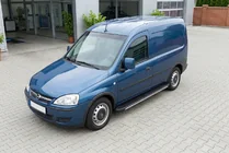 Opel Combo 2002–2012 Sānu sliekšņi Bosphorus Grey (2 gab., alumīnijs) foto 1