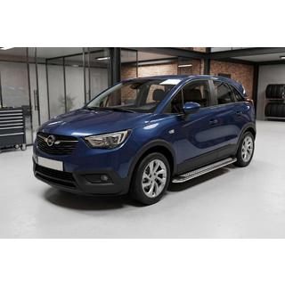 Sānu pakāpieni Maydos V2 (2 gab., alumīnijs/nerūsējošais tērauds) Opel Crossland X 2017–2024 foto 1