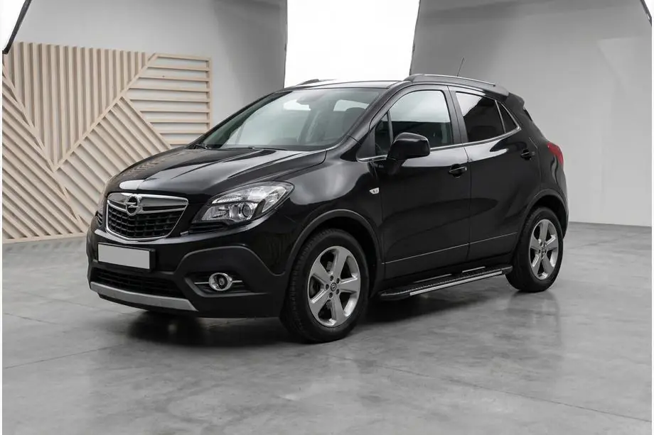 Opel Mokka 2012–2021 Sānu sliekšņi Bosphorus Grey (2 gab., alumīnijs) Image