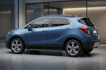 Opel Mokka 2012–2021 Sānu sliekšņi Maya Blue (2 gab., alumīnijs) foto 1