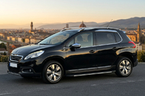 Peugeot 2008 2013–2019 Sānu sliekšņi Bosphorus Grey (2 gab., alumīnijs) foto 1
