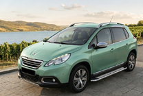 Peugeot 2008 2013–2019 Sānu pakāpieni Maydos V2 (2 gab., alumīnijs/nerūsējošais tērauds) foto 1