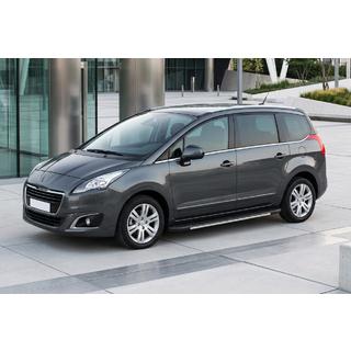 Sānu sliekšņi Bosphorus Grey (2 gab., alumīnijs) Peugeot 5008 2009–2016 foto 1