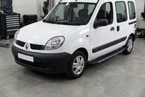 Renault Kangoo 1998–2008 Sānu sliekšņi Bosphorus Grey (2 gab., alumīnijs) foto 1