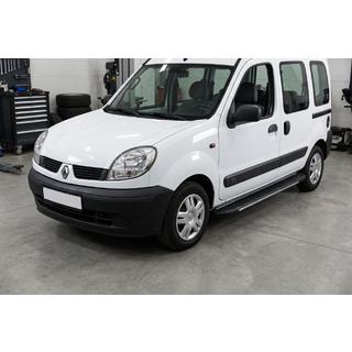 Sānu sliekšņi Bosphorus Grey (2 gab., alumīnijs) Renault Kangoo 1998–2008 foto 1