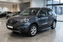 Renault Koleos 2008–2016 Sānu sliekšņi Bosphorus Grey (2 gab., alumīnijs) foto 1