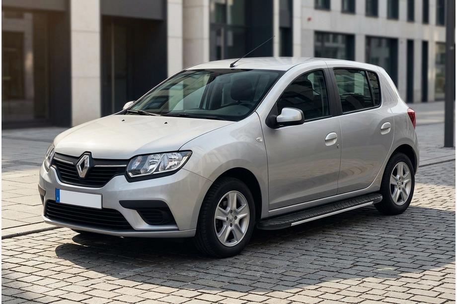 Renault Sandero 2013–2022 Sānu sliekšņi Bosphorus Grey (2 gab., alumīnijs) Image
