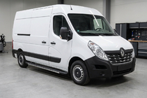 Renault Master 2011–2023 Sānu sliekšņi Bosphorus Grey (2 gab., alumīnijs) foto 1