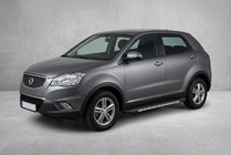 SsangYong Korando 2010–2019 Sānu sliekšņi Bosphorus Grey (2 gab., alumīnijs) foto 1