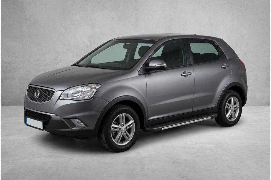 SsangYong Korando 2010–2019 Sānu sliekšņi Bosphorus Grey (2 gab., alumīnijs) Image