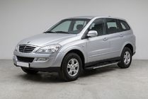 SsangYong Kyron 2005–2014 Sānu sliekšņi Bosphorus Grey (2 gab., alumīnijs) foto 1