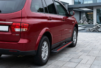 SsangYong Kyron 2005–2014 Sānu pakāpieni Maya Red (2 gab., alumīnijs) foto 1