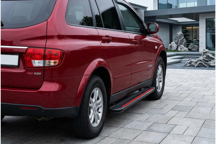 SsangYong Kyron 2005–2014 Sānu pakāpieni Maya Red (2 gab., alumīnijs) Image