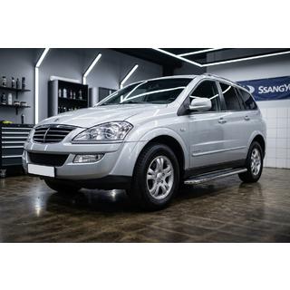 Sānu pakāpieni Maydos V2 (2 gab., alumīnijs/nerūsējošais tērauds) SsangYong Kyron 2005–2014 foto 1