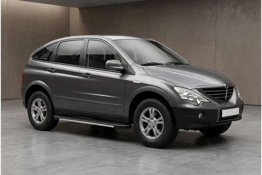 SsangYong Action 2005–2018 Sānu sliekšņi Bosphorus Grey (2 gab., alumīnijs) Image