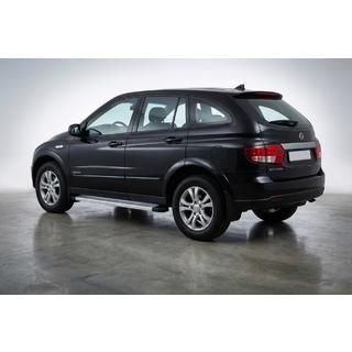 Sānu sliekšņi Maya V2 (2 gab., alumīnijs) SsangYong Action 2005–2018 foto 1