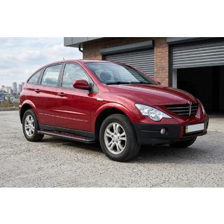 Sānu pakāpieni Maya Red (2 gab., alumīnijs) SsangYong Action 2005–2018 foto 1