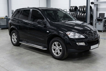 SsangYong Action 2005–2018 Sānu pakāpieni Maydos V2 (2 gab., alumīnijs/nerūsējošais tērauds) foto 1